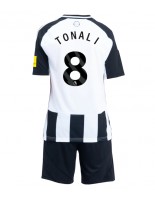 Otroške Nogometnih dresov Newcastle United Sandro Tonali #8 Domači 2024-25 Kratki rokavi (+ hlače)